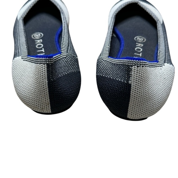 Rothy's Captoe black textile flat ballet shoes 7.5 - Picture 3 of 5